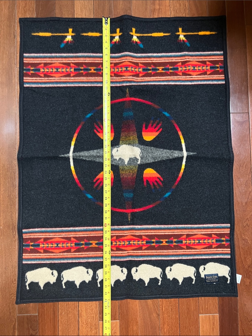 Pendleton Beaver State Big Medicine Crib Muchacho Blanket - Picture 3 of 7